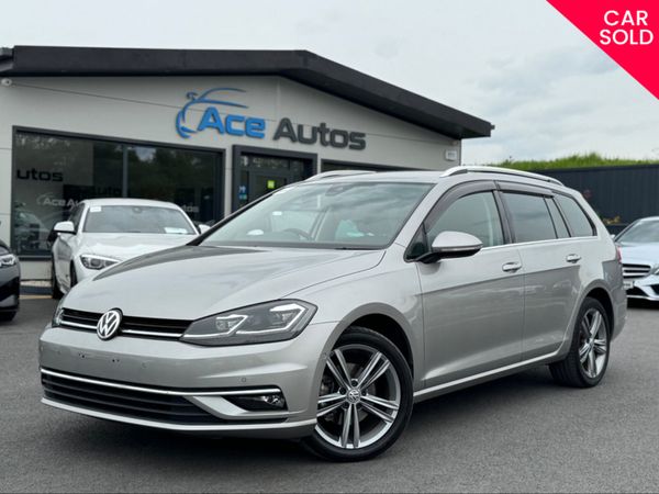 Volkswagen Golf Estate, Diesel, 2019, Silver