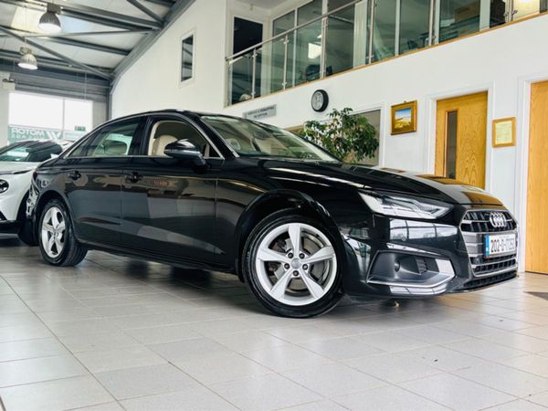 Audi A4 Saloon, Diesel, 2020, Black