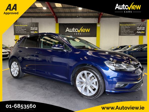 Volkswagen Golf Hatchback, Petrol, 2018, Blue