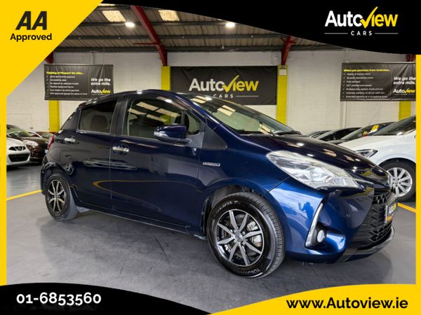 Toyota Yaris Hatchback, Petrol Hybrid, 2019, Blue