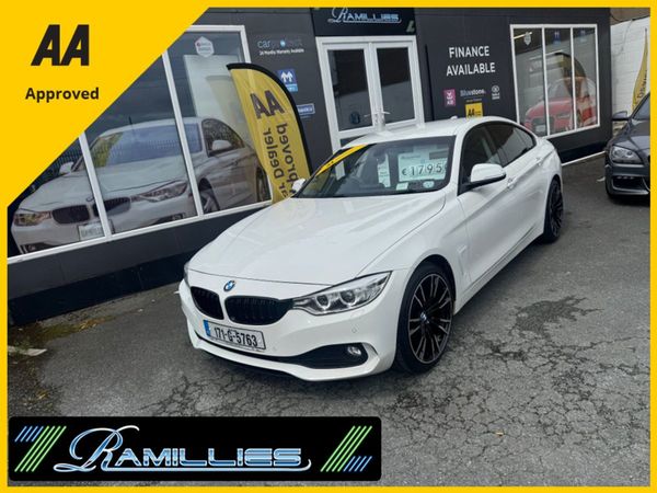 BMW 4-Series Coupe, Diesel, 2017, White