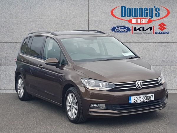 Volkswagen Touran MPV, Diesel, 2015, Brown