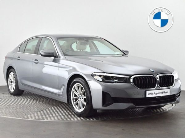 BMW 5-Series Saloon, Diesel Hybrid, 2023, Grey