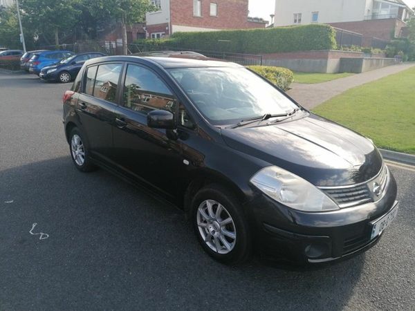 Nissan Tiida Hatchback, Petrol, 2008, Black