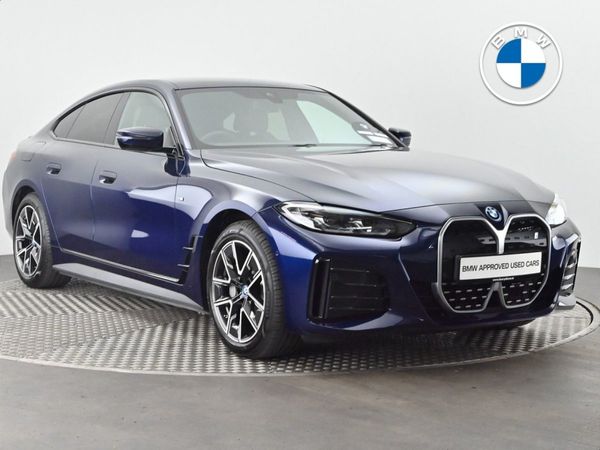 BMW i4 Hatchback, Electric, 2024, Blue