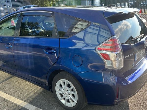 Toyota Prius MPV, Petrol Hybrid, 2020, Blue