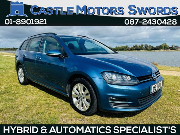 Volkswagen Golf Estate, Petrol, 2015, Blue