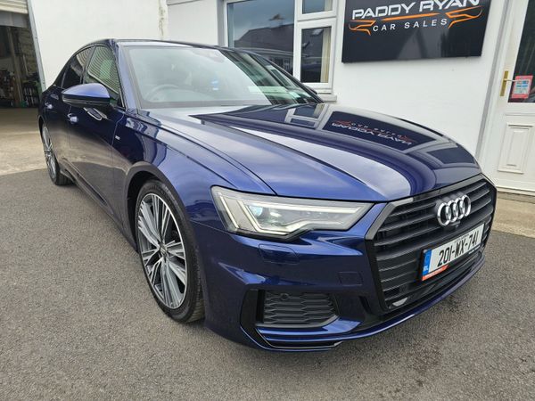 Audi A6 Saloon, Diesel, 2020, Blue