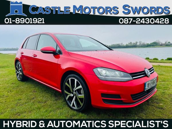 Volkswagen Golf Hatchback, Petrol, 2016, Red