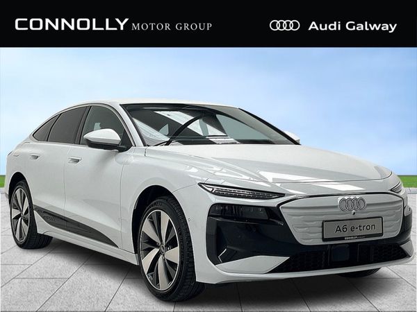 Audi A6 Sportback e-tron Saloon, Electric, 2025, White