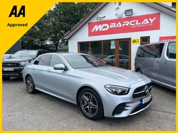 Mercedes-Benz E-Class Saloon, Hybrid, 2022, Silver
