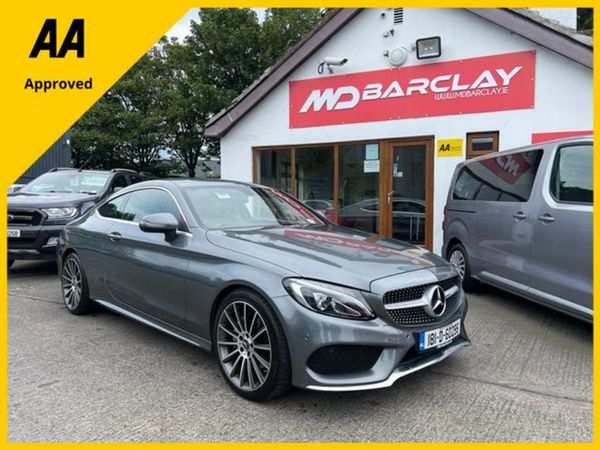 Mercedes-Benz C-Class Coupe, Diesel, 2018, Grey