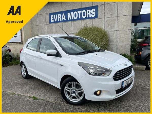 Ford KA Hatchback, Petrol, 2017, White