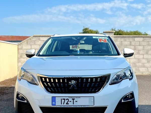 Peugeot 3008 SUV, Petrol, 2017, White