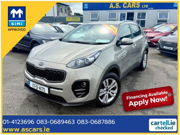 Kia Sportage SUV, Diesel, 2017, Grey