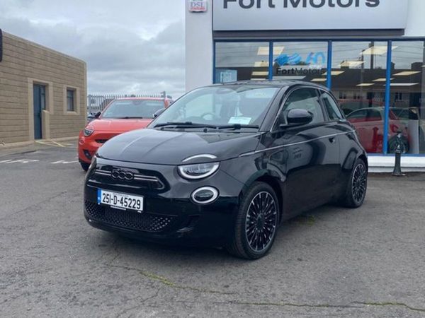 Fiat 500e Hatchback, Electric, 2025, Black