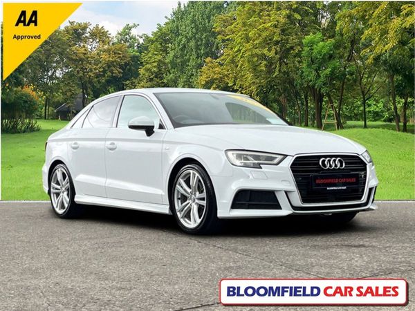 Audi A3 Saloon, Petrol, 2019, White
