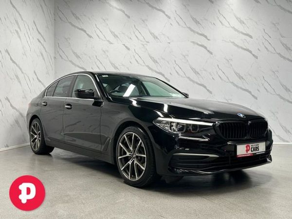 BMW 5-Series Saloon, Diesel, 2018, Black