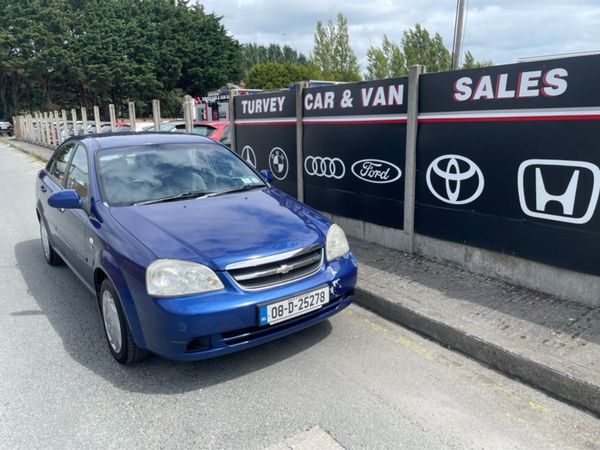 Chevrolet Lacetti Saloon, Petrol, 2006, Blue