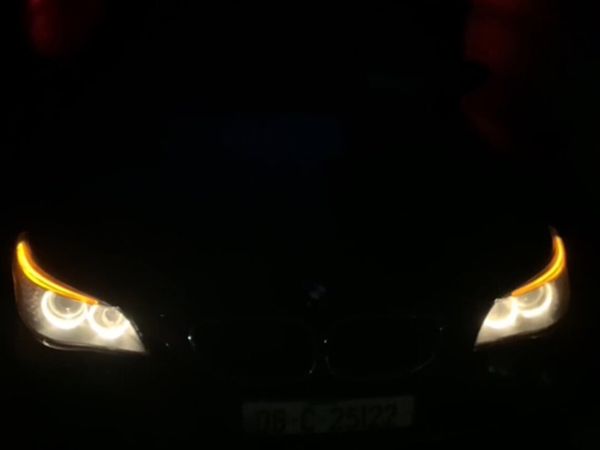 BMW 5-Series Saloon, Diesel, 2008, Red