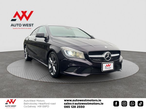 Mercedes-Benz CLA Saloon, Petrol, 2016, Black