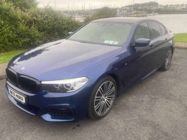 BMW 5-Series Saloon, Diesel, 2019, Blue