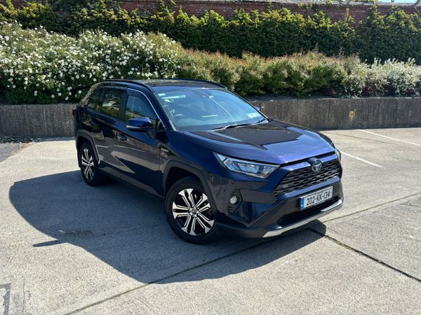 Toyota RAV4 SUV, Petrol Hybrid, 2020, Blue