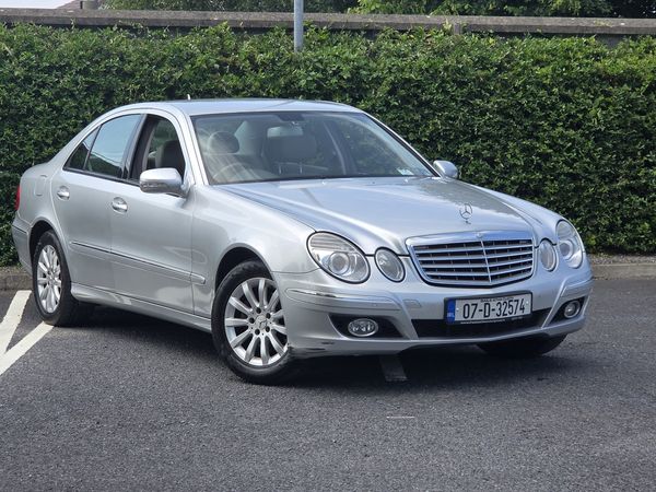 Mercedes-Benz E-Class Saloon, Petrol, 2007, Silver
