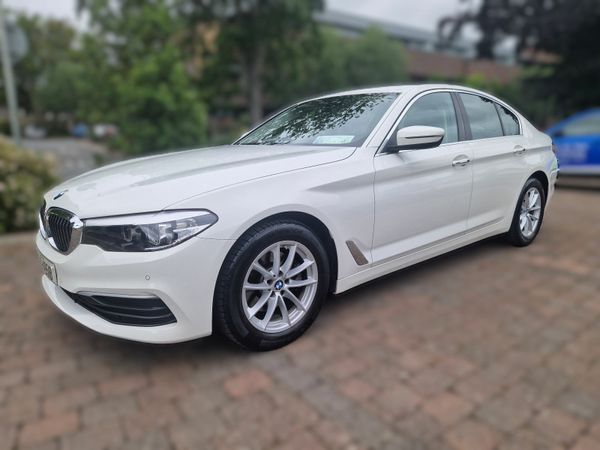 BMW 5-Series Saloon, Diesel, 2017, White