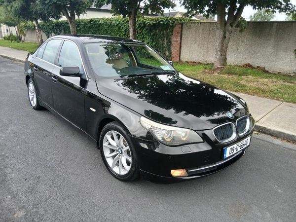 BMW 5-Series Saloon, Diesel, 2009, Black