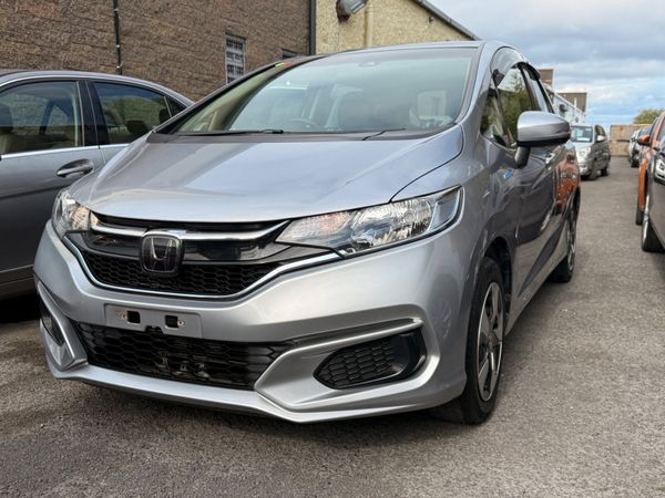 Honda Fit Hatchback, Petrol Hybrid, 2019, Silver