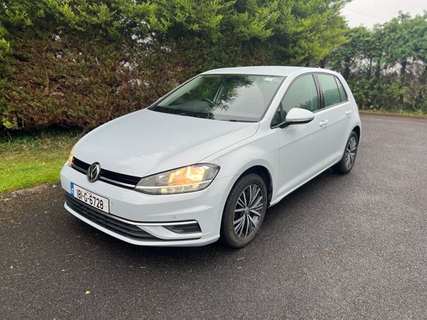 Volkswagen Golf Hatchback, Diesel, 2018, Silver