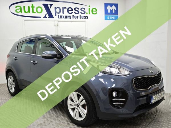 Kia Sportage MPV, Diesel, 2017, Blue