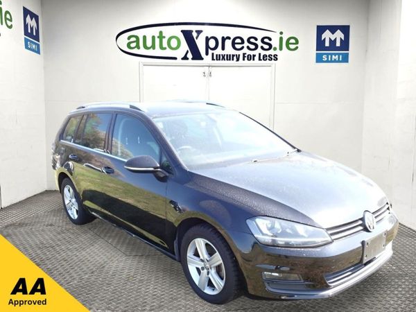 Volkswagen Golf Estate, Petrol, 2016, Black