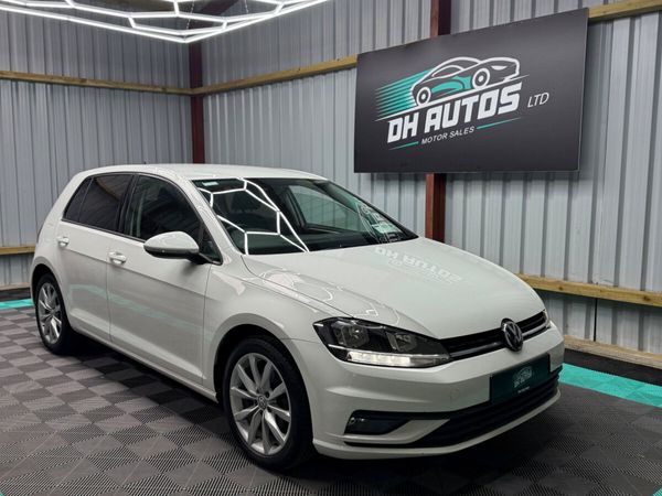 Volkswagen Golf Hatchback, Petrol, 2019, White