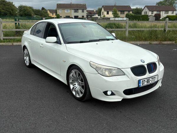 BMW 5-Series Saloon, Diesel, 2007, White
