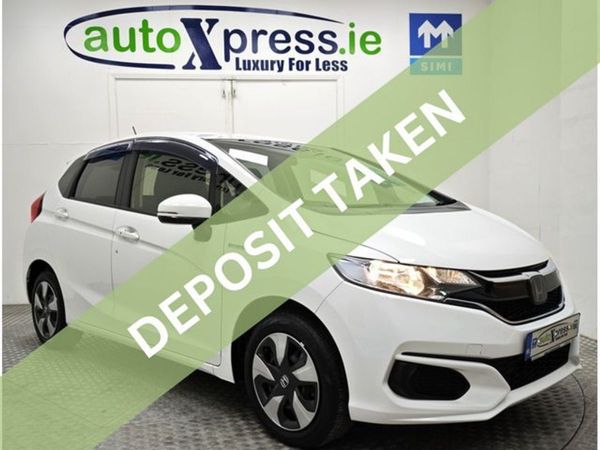 Honda Fit Hatchback, Hybrid, 2019, White