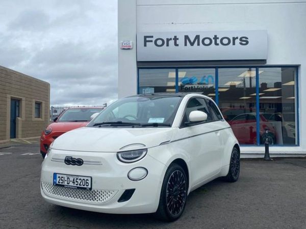 Fiat 500 Hatchback, Electric, 2025, White