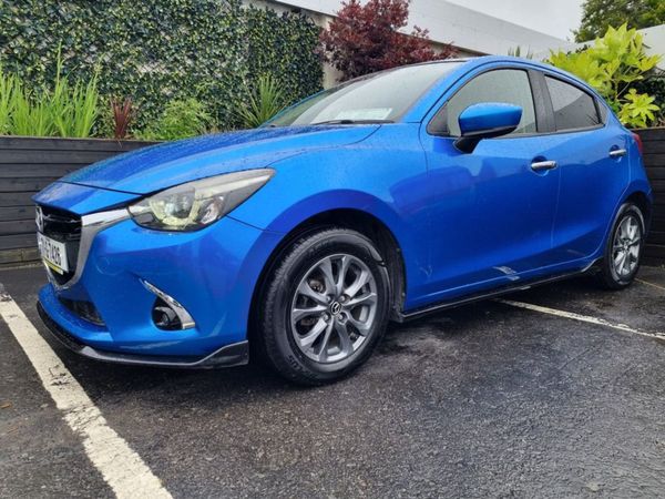 Mazda Demio Hatchback, Petrol, 2017, Blue