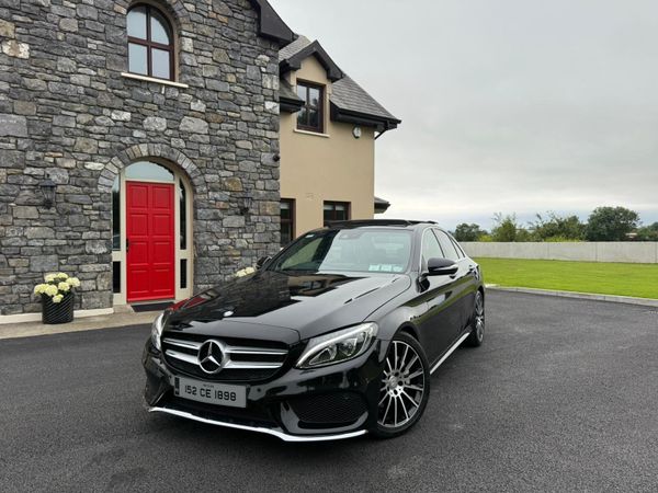 Mercedes-Benz C-Class Saloon, Diesel, 2015, Black