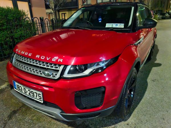 Land Rover Range Rover Evoque SUV, Diesel, 2018, Red