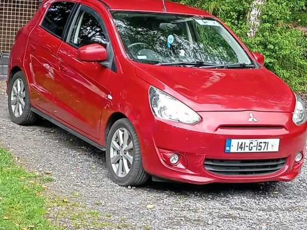 Mitsubishi Space Star Hatchback, Petrol, 2014, Red