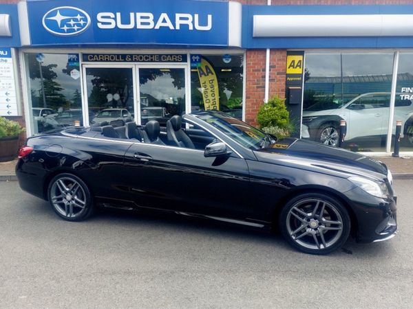 Mercedes-Benz E-Class Cabriolet, Diesel, 2015, Black