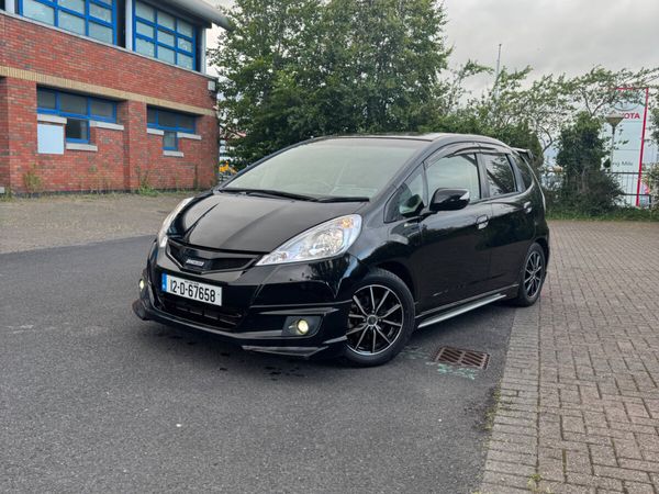 Honda Fit Hatchback, Petrol Hybrid, 2012, Black
