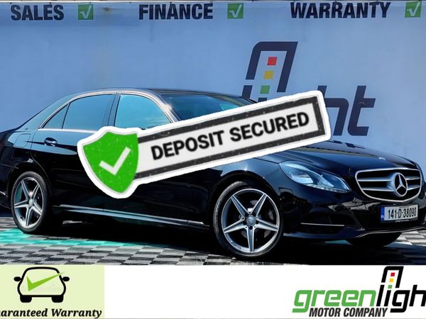 Mercedes-Benz E-Class Saloon, Diesel Hybrid, 2014, Black