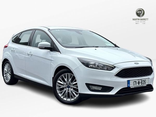 Ford Focus Hatchback, Diesel, 2017, White