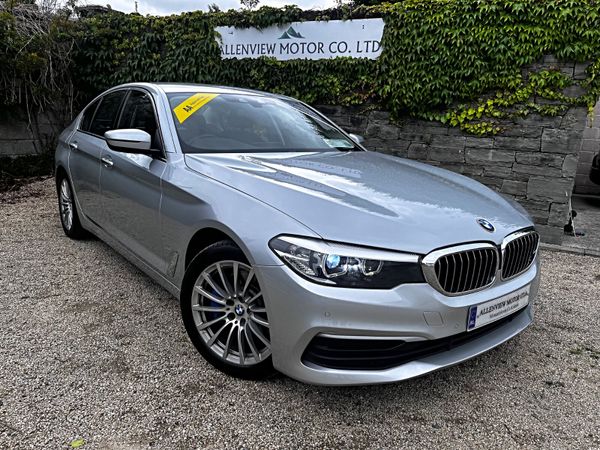 BMW 5-Series Saloon, Diesel, 2018, Silver
