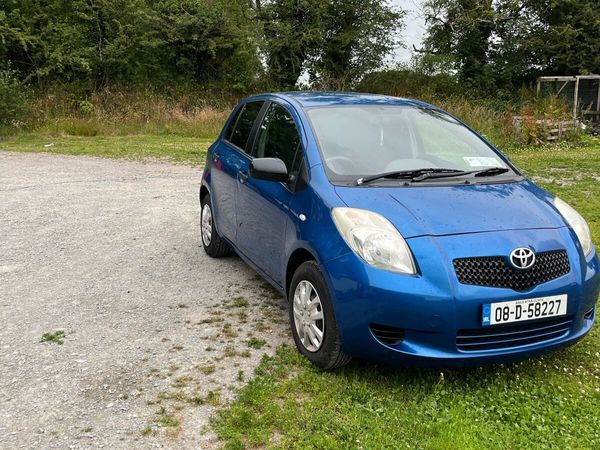 Toyota Yaris Hatchback, Petrol, 2008, Blue