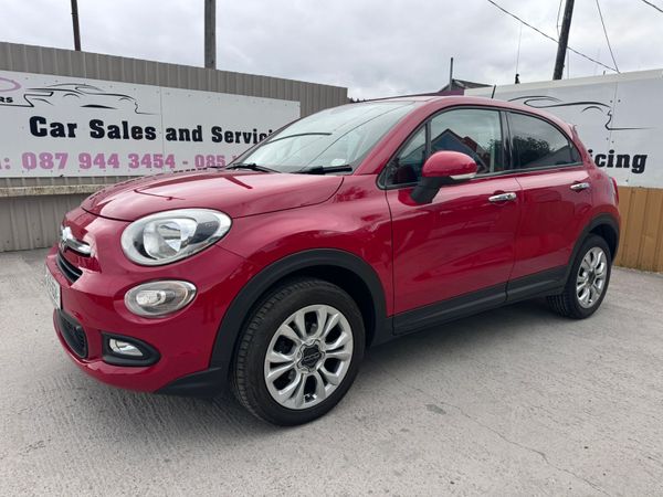 Fiat 500X SUV, Petrol, 2016, Red