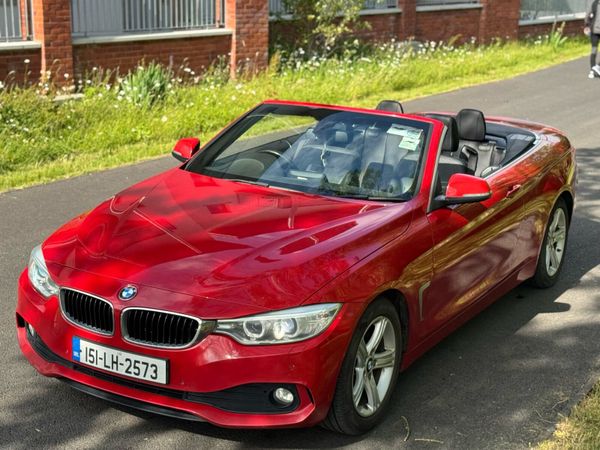 BMW 4-Series Convertible, Diesel, 2015, Red